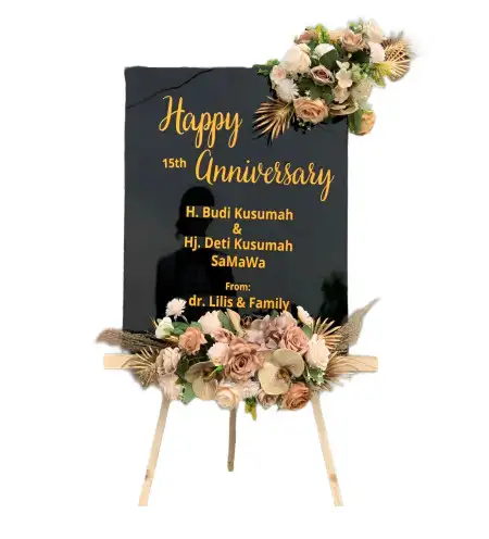 Papan Bunga Akrilik Bolang